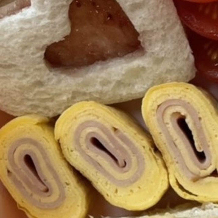 ハム入り卵焼き